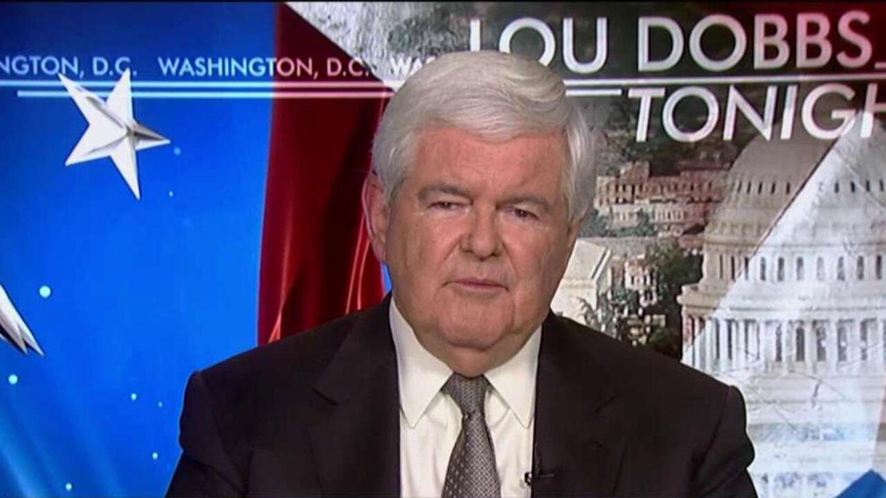 Newt Gingrich: The elite media is dedicated to defeating Trump