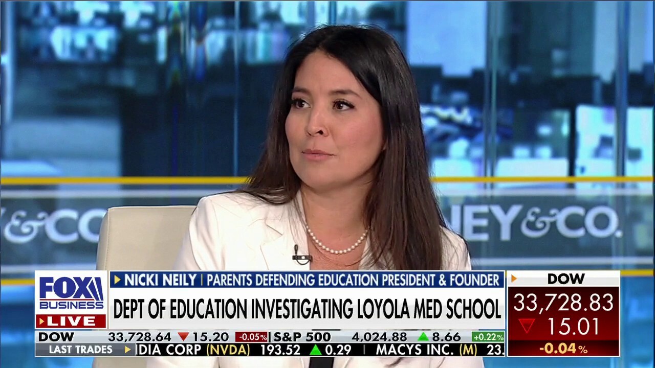Parents Defending Education President Nicki Neily reacts to the DOE's investigation into Loyola Medical School, a VA school superintendent denying the withholding of merit scholarships, and a Vanderbilt University professor saying math is racist.