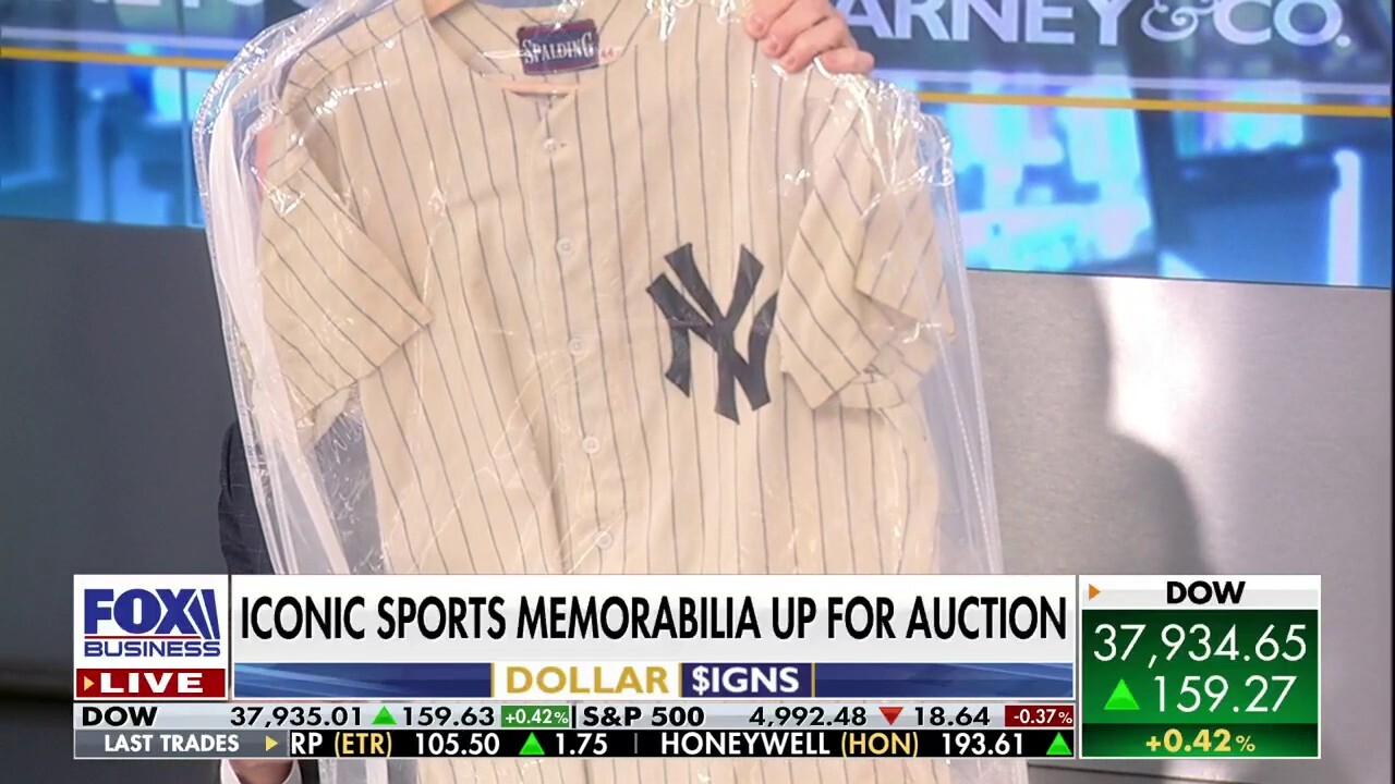 Micky Mantle MVP Yankee jersey could fetch millions at auction