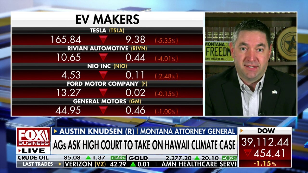 Hawaii is trying to dictate energy policy to other US states: Austin Knudsen
