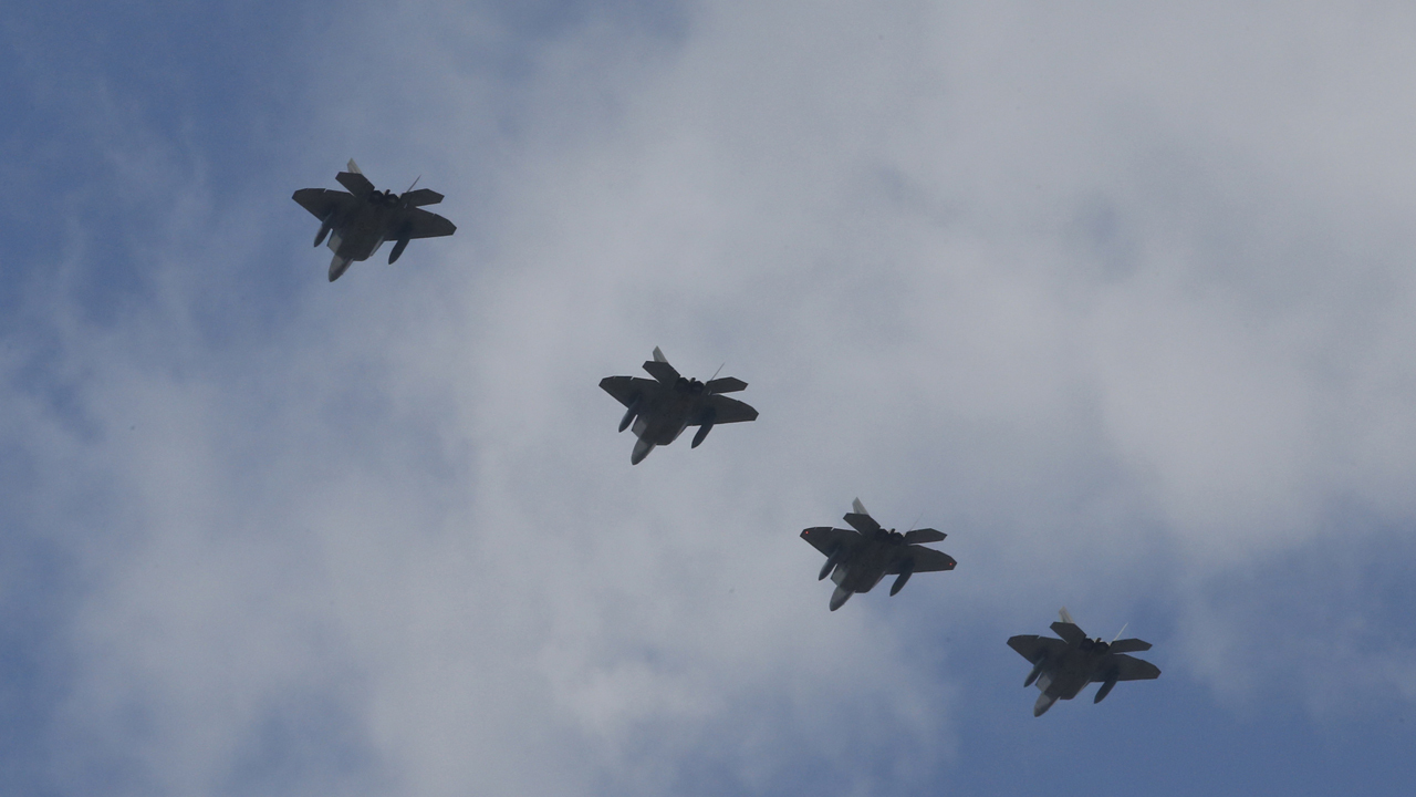 U.S. stealth jets fly over South Korea amid standoff with North Korea