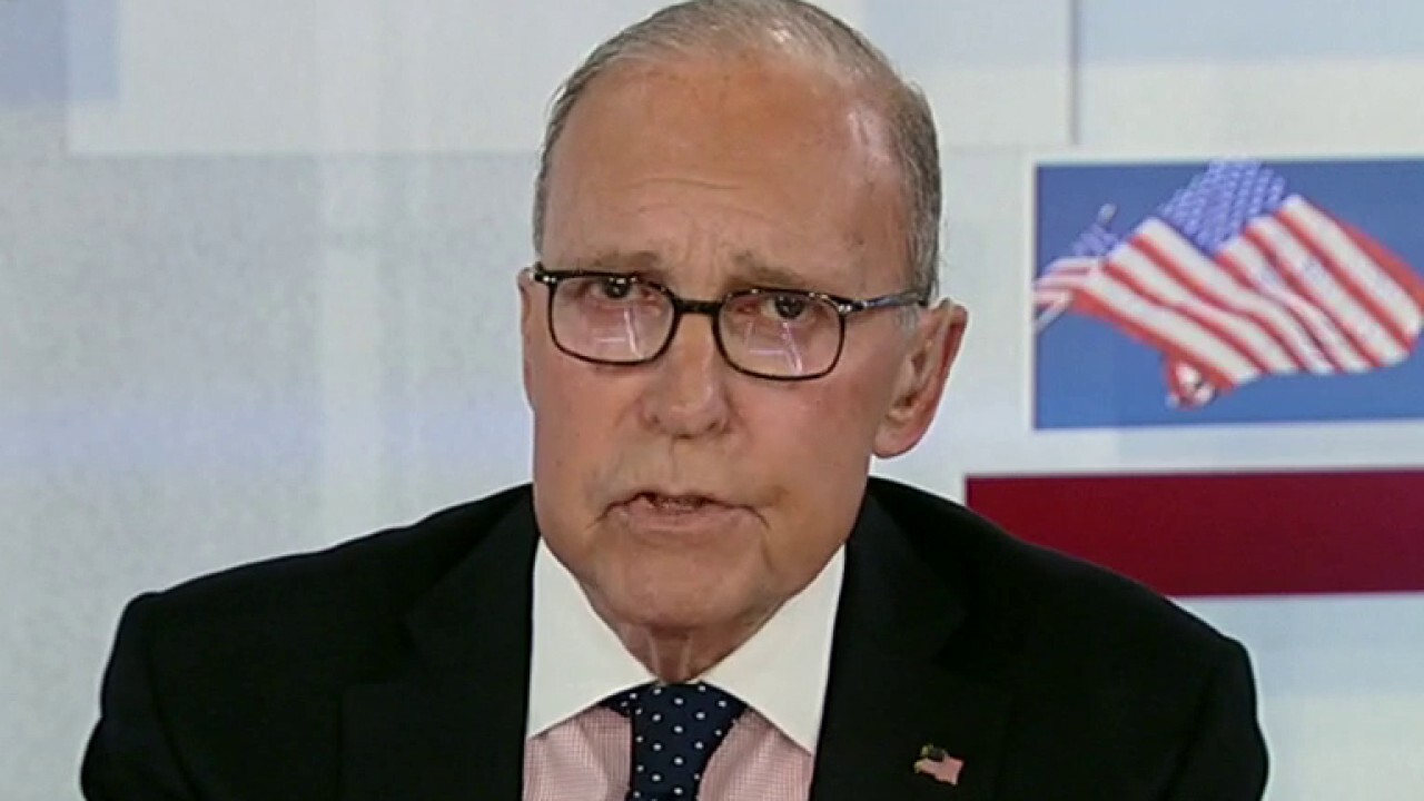  FOX Business host Larry Kudlow calls out President Biden's economic policies following the release of his new budget on 'Kudlow.'