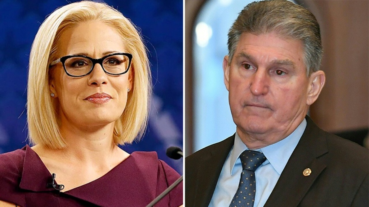 Senators Manchin, Sinema to meet with Biden to discuss $3.5T spending package