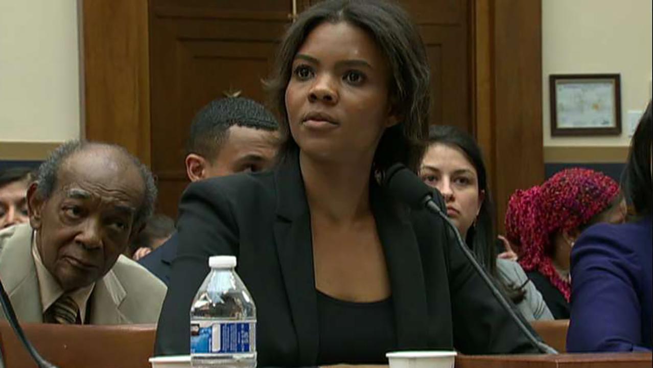 Candace Owens faces off against Democratic lawmaker during big tech hearing