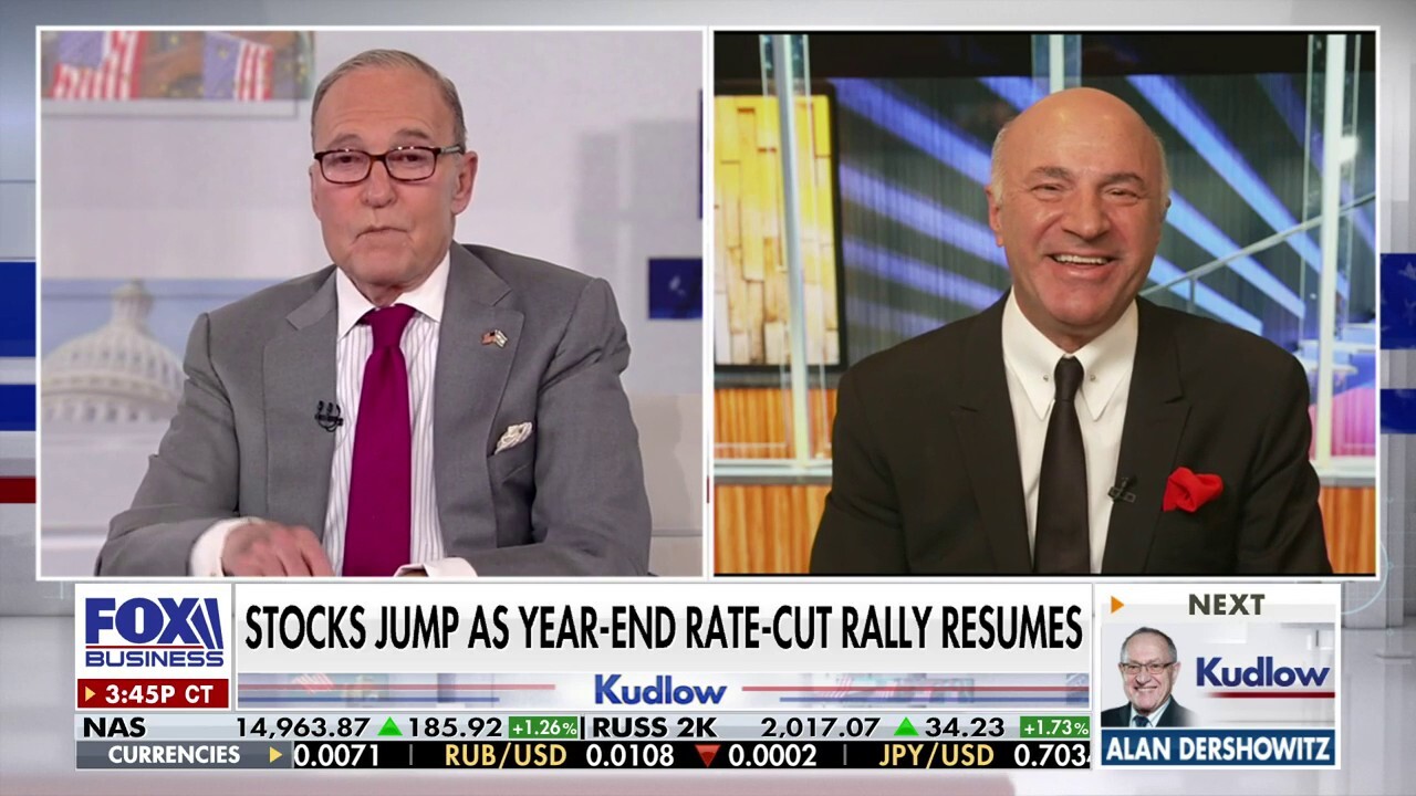 Kevin O’Leary: ‘Rudolph the Reindeer has arrived into all equity stocks’