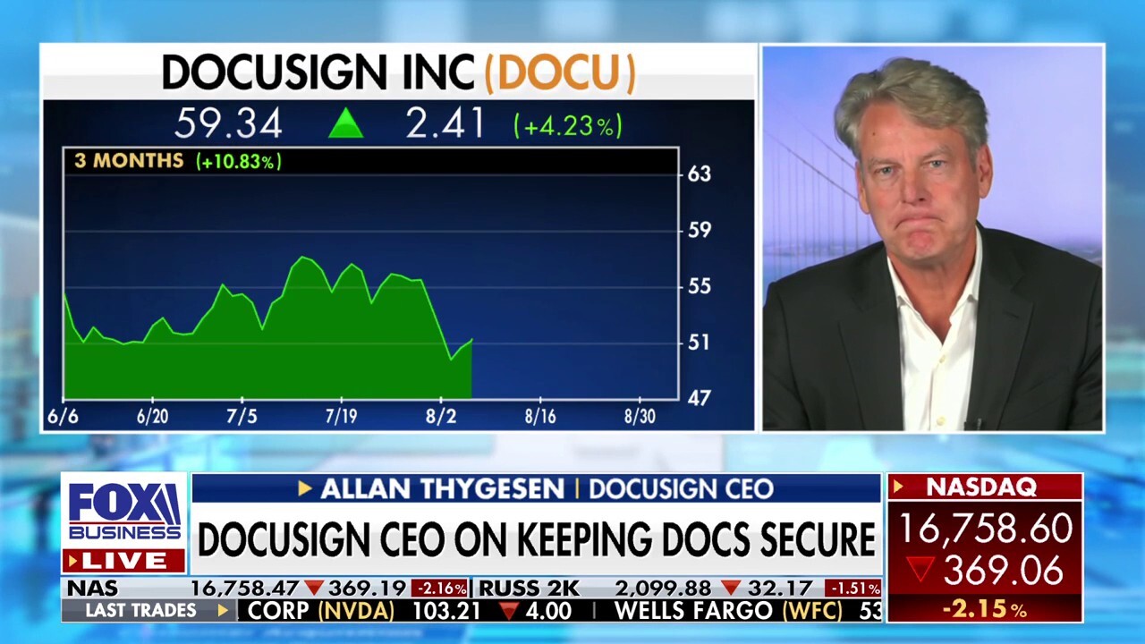 DocuSign CEO on firm’s ability to 'shake it off' when it comes to scammers