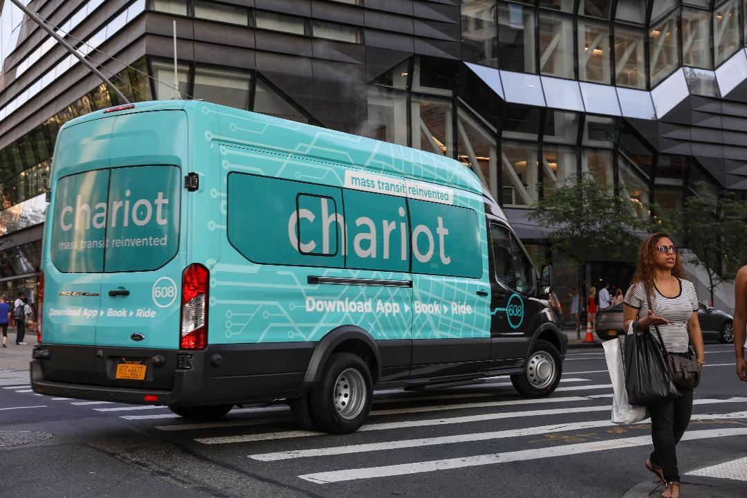 Ford’s Chariot: Shuttle ride-sharing service expands