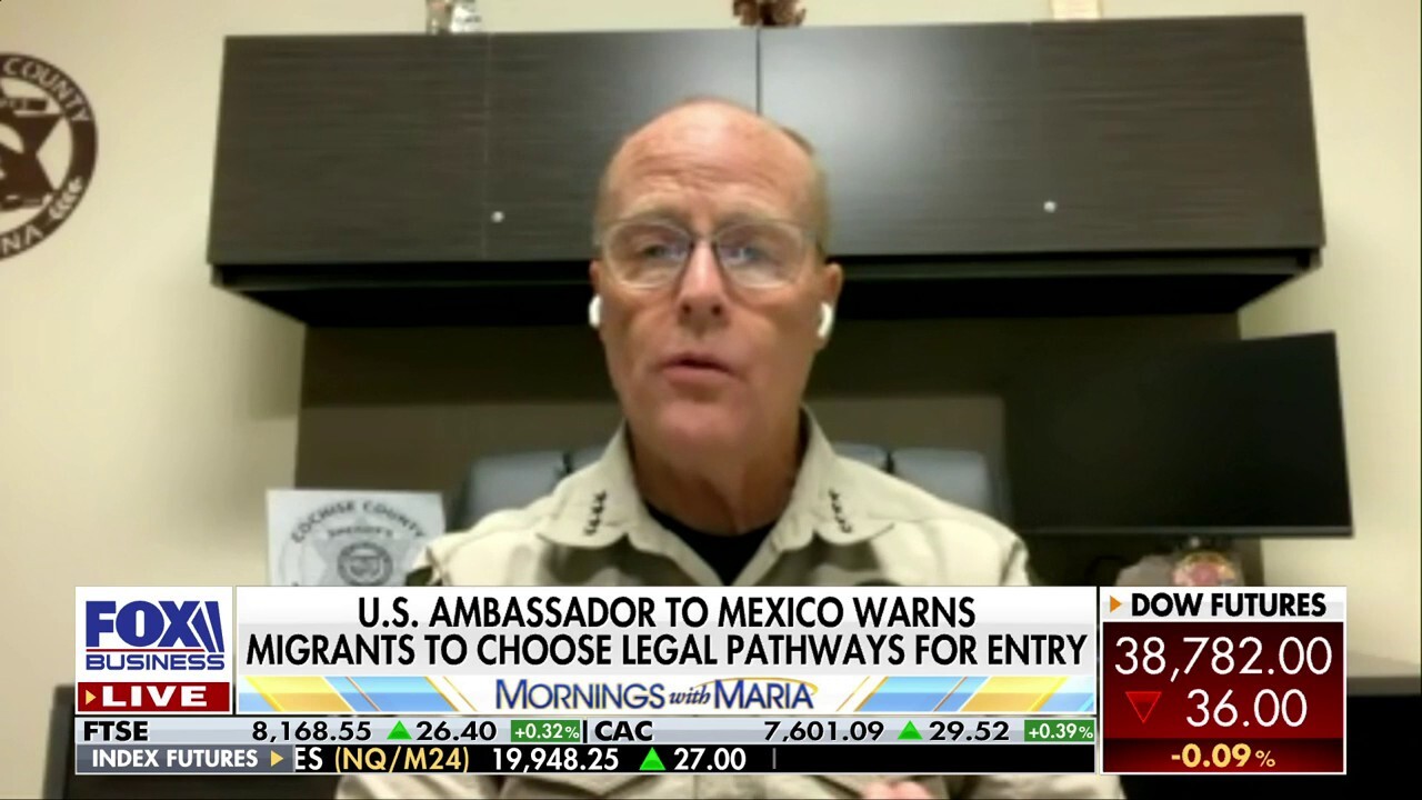 We've opened up the border based on executive orders: Sheriff Mark Dannels