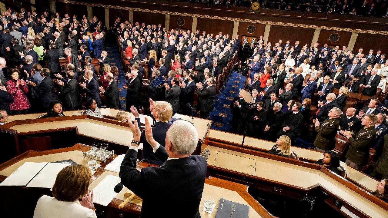 Trump reunites military family at State of the Union 