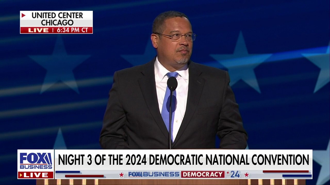 Keith Ellison evokes George Floyd, accuses GOP of thinking they're 'above the law'