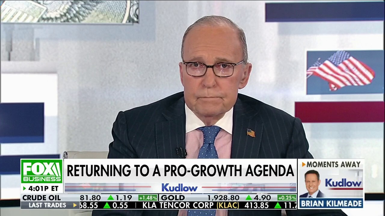 Larry Kudlow: Restoring prosperity is a vital topic for the future of America