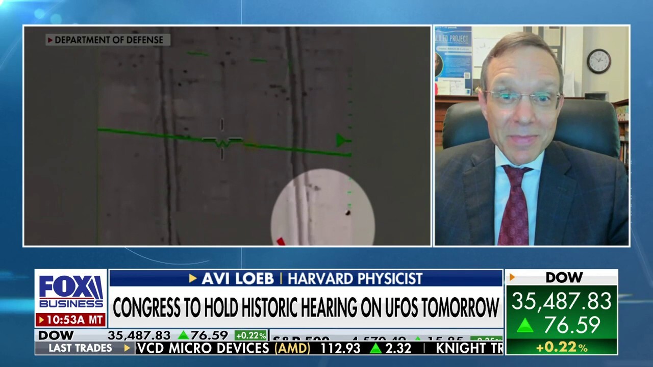 Harvard physicist Avi Loeb says the human population could benefit from connecting with extraterrestrial life ahead of the congressional hearing on UFOs on ‘Cavuto: Coast to Coast.’