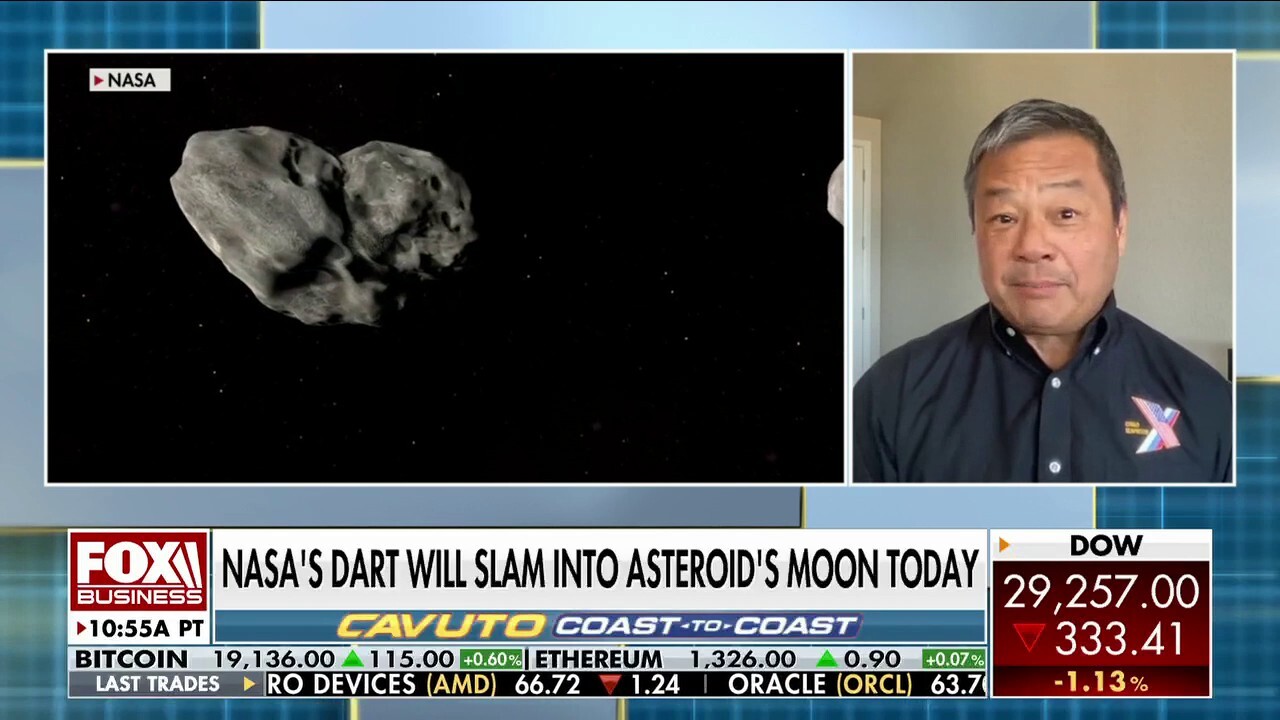Former NASA astronaut Leroy Chiao discusses the mission to intentionally hit an asteroid to try and alter its course on 'Cavuto: Coast to Coast.