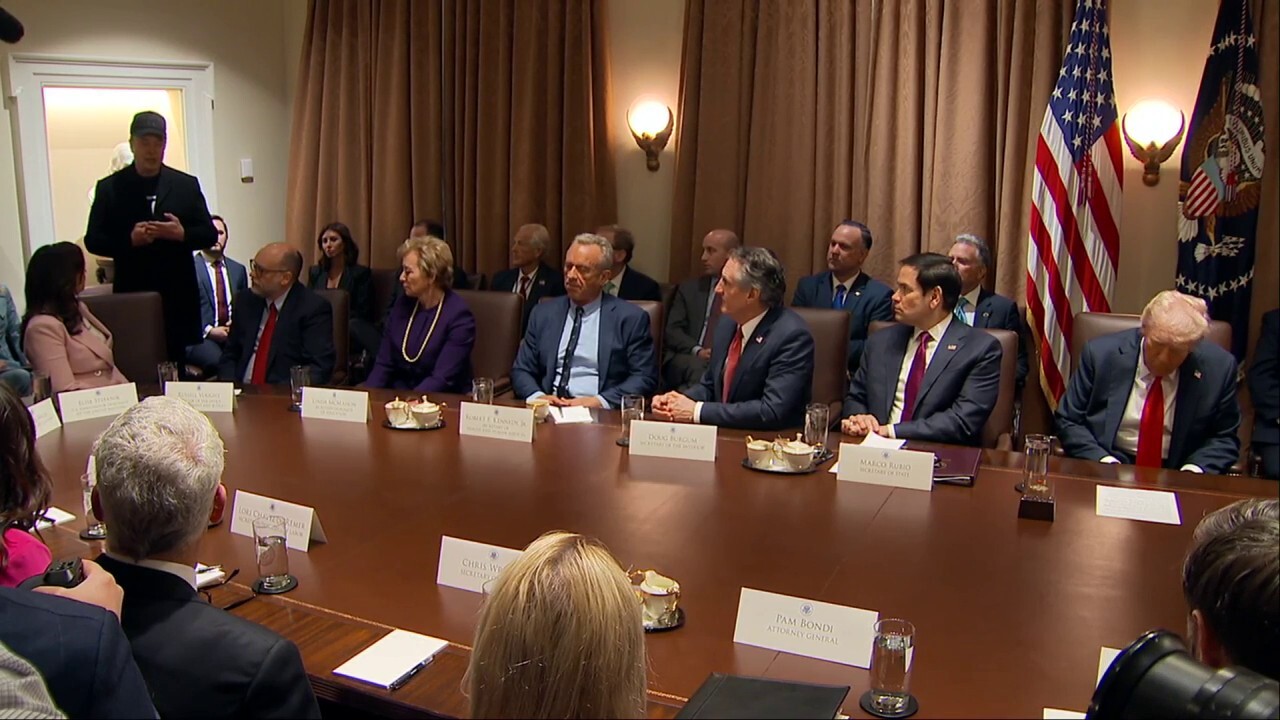 During President Trump’s first Cabinet meeting, DOGE lead Elon Musk warned about the ballooning debt and trillions in deficits.