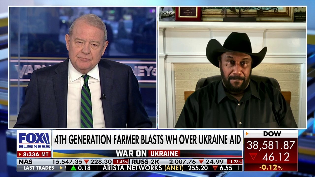 Fourth generation farmer John Boyd Jr. argues Black farmers are 'facing extinction' under Biden as the administration pushes to give Ukraine aid.