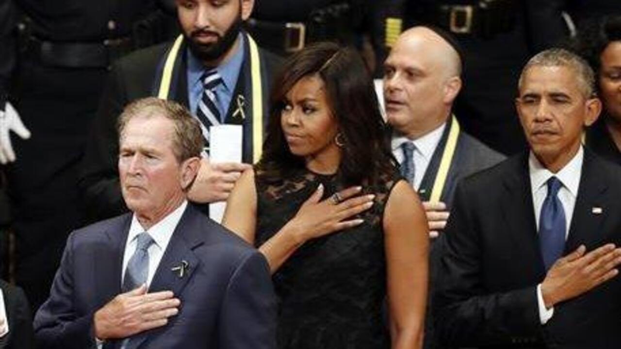 Bush: Grief stricken, heart-broken, forever grateful