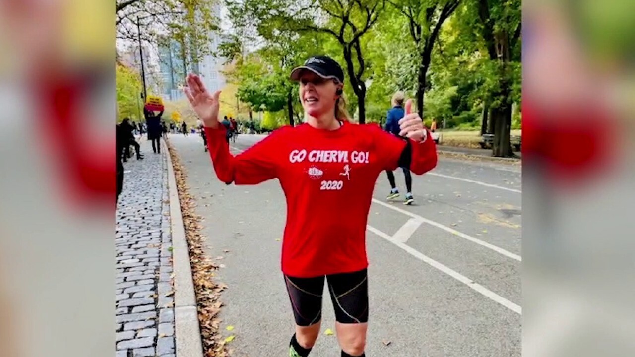 Cheryl Casone competes in iconic NYC marathon