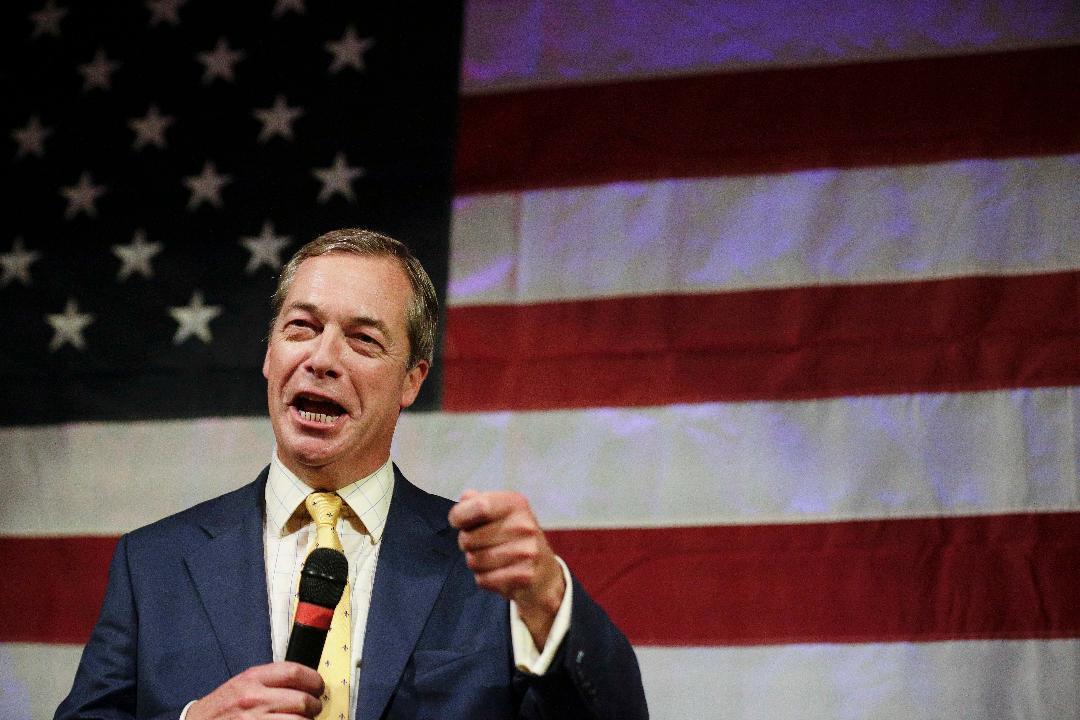 Nigel Farage: Evolution is rolling in Europe; Brexit was first brick out of the wall