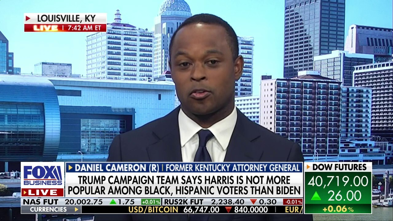 Former Kentucky Attorney General Daniel Cameron on Gov. Andy Beshear's VP qualifications and which candidates minority and swing voters are most likely to back.