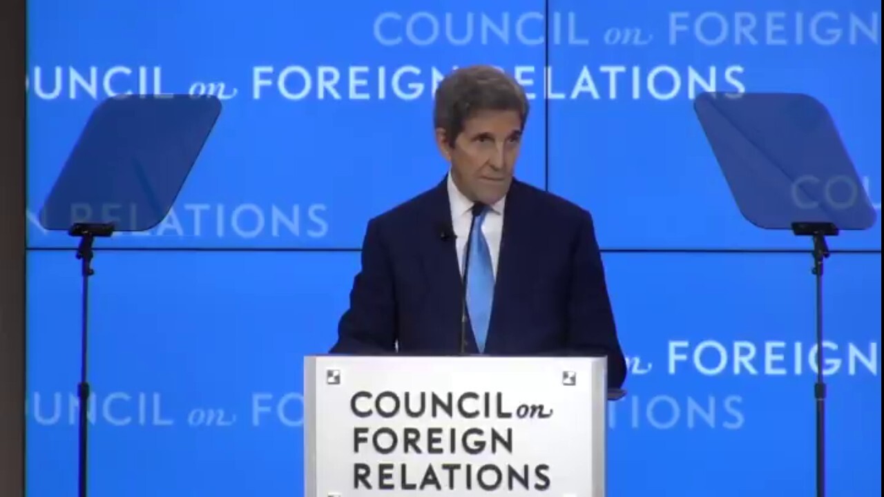 John Kerry, U.S. special presidential envoy for climate under the Biden administration, addresses the Council on Foreign Relations on ending 'business as usual' on Oct. 25, 2022.