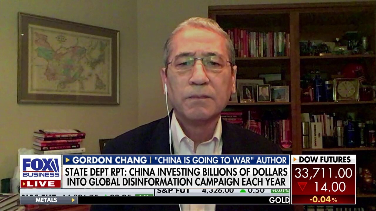 Chinese propaganda is 'counterproductive': Gordon Chang