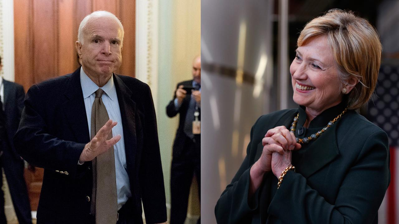 Sen. John McCain to Hillary Clinton: Move on
