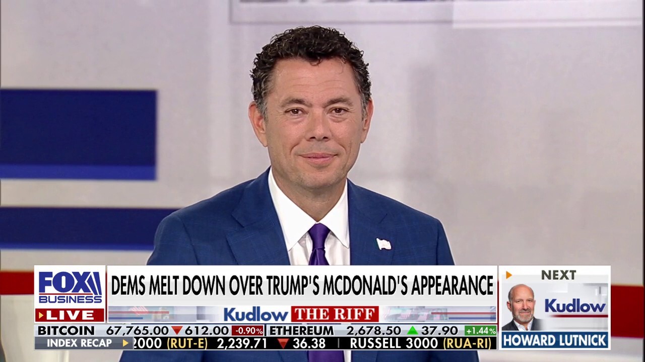  Kudlow panelists Mike Waltz, Jason Chaffetz and Tammy Bruce react to the former president working as a fry cook at McDonalds.