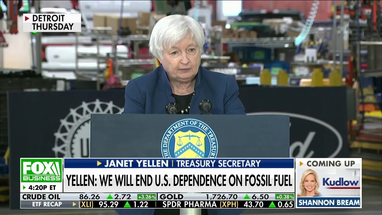 Former chair of the Council of Economic Advisers Kevin Hassett calls out Janet Yellen's leadership and economic agenda on 'Kudlow.'