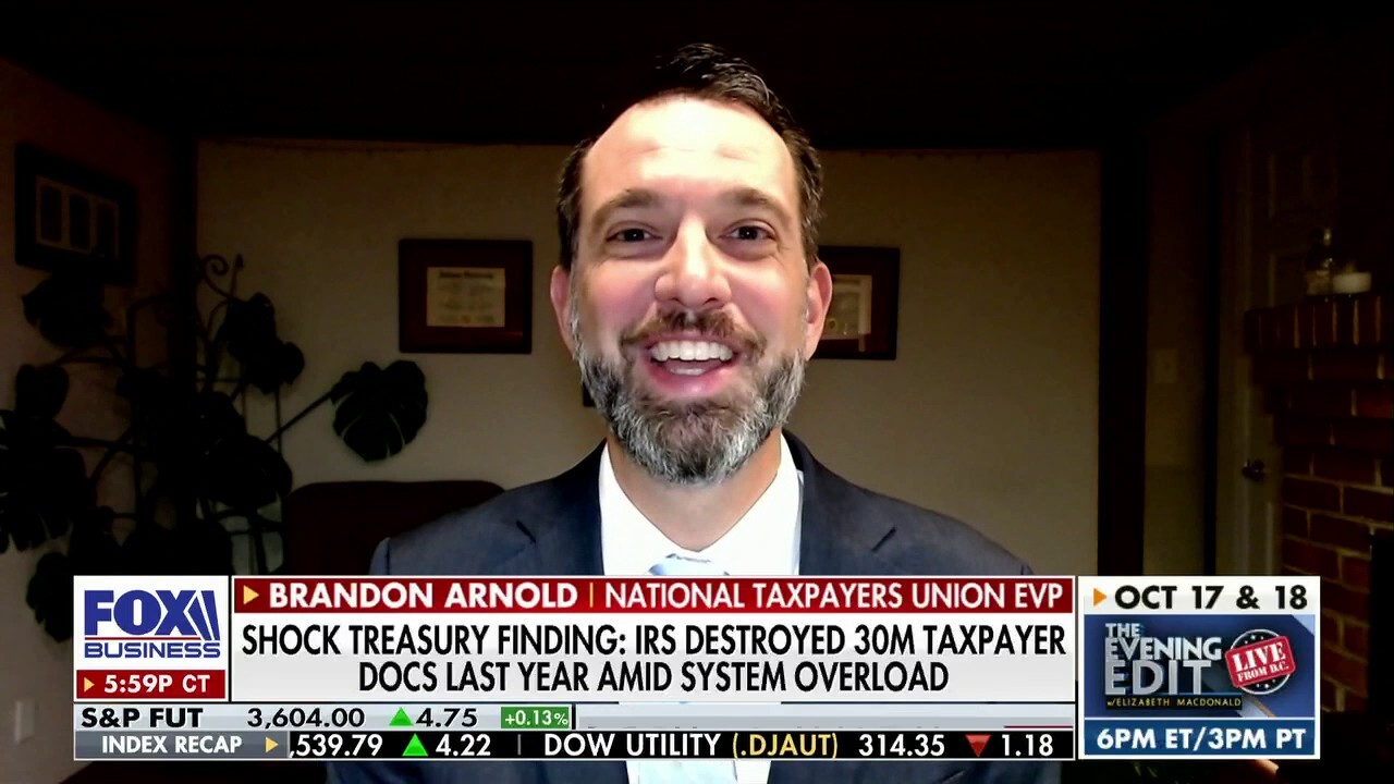 National Taxpayers Union Executive Vice President Brandon Arnold examines the potential fallout for taxpayers following a head-scratching move by the IRS on 'The Evening Edit.'