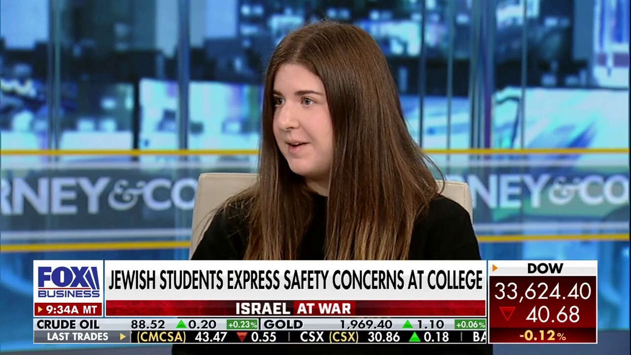 Yeshiva University student Allie Orgen discusses whether she feels safe on campus at her all-Jewish school on "Varney & Co."