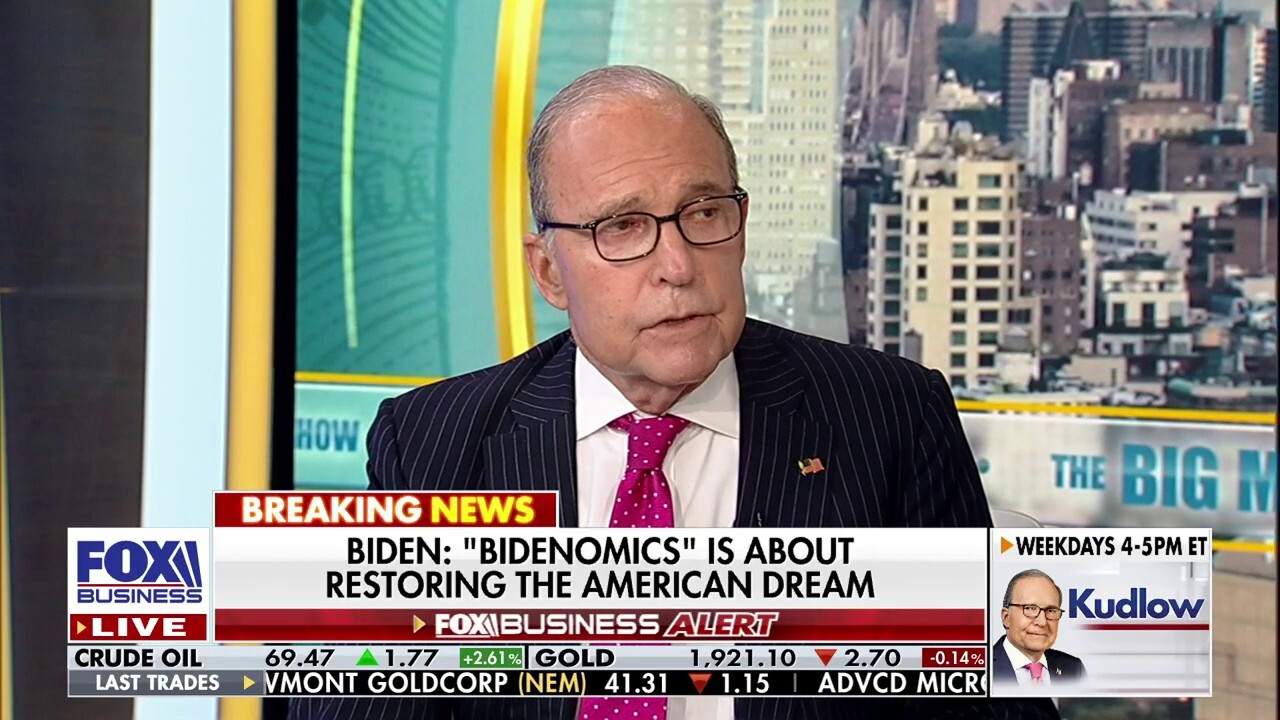 Larry Kudlow: Biden is running most anti-business White House since FDR