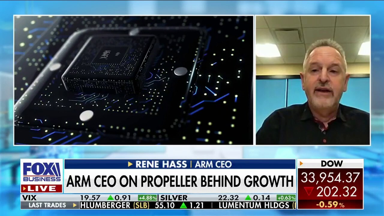 Arm CEO Rene Haas discusses if America can return to its former glory as the dominant leader in the microchip industry, telling 'The Claman Countdown' the demand for semiconductors has never been greater.