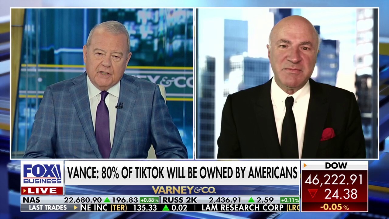 O’Leary Ventures Chairman Kevin O’Leary joins ‘Varney & Co.’ to discuss the proposed H-1B visa fee, the Ryder Cup crowd controversy and whether TikTok has truly separated from China.