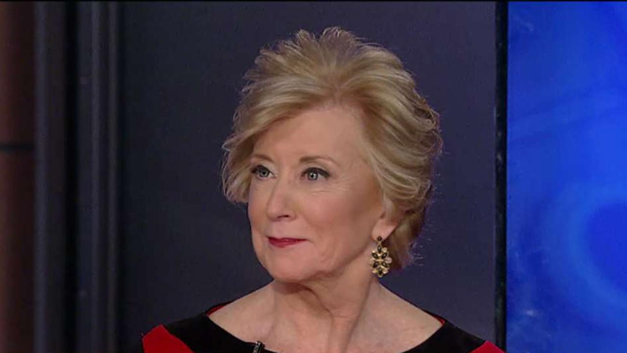 Linda McMahon: Small businesses want to reinvest money from tax cuts
