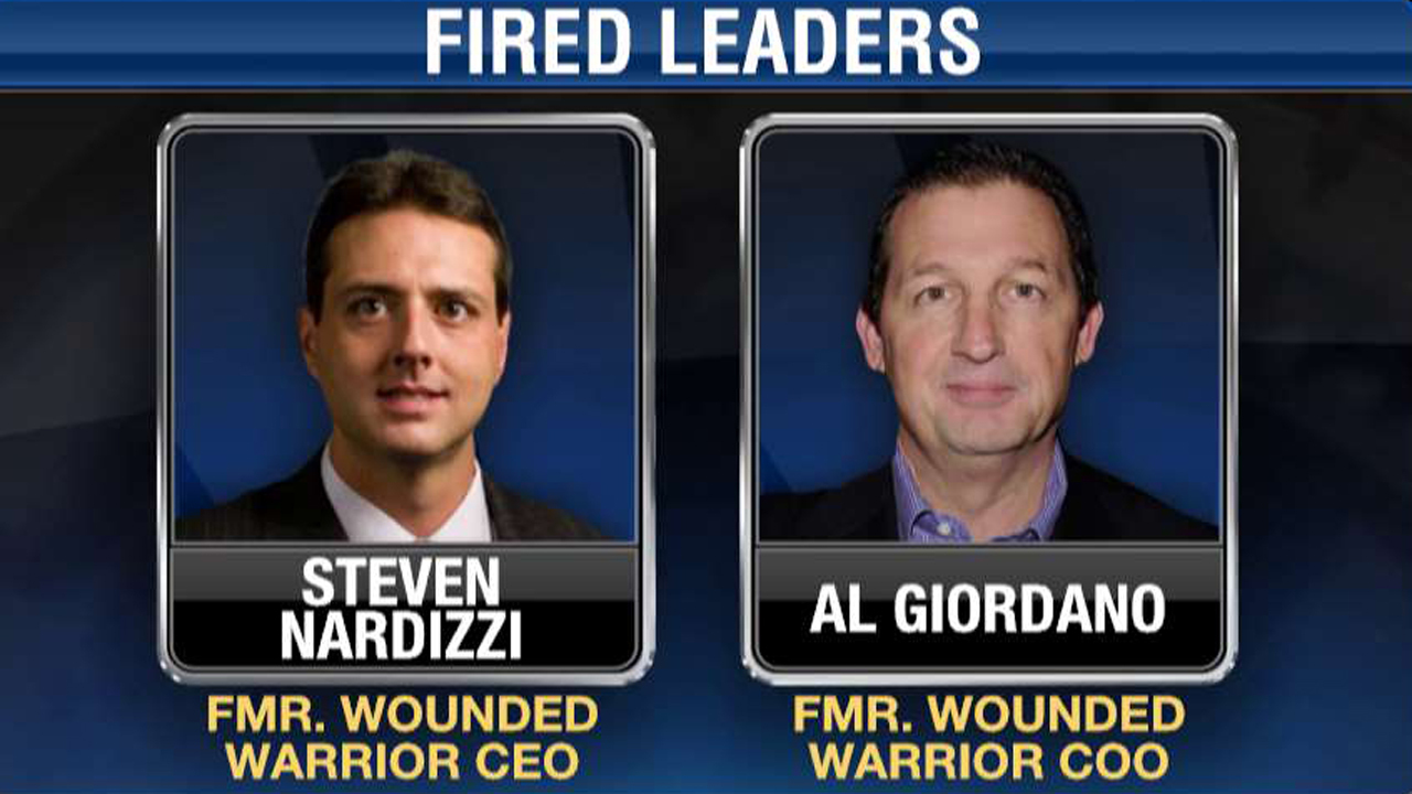 Two top Wounded Warrior Project execs fired