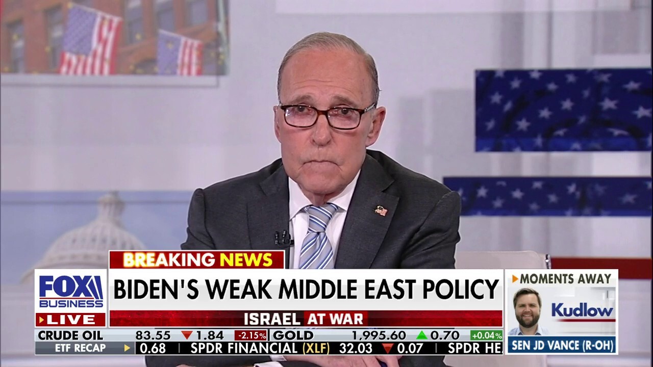 FOX Business host Larry Kudlow reacts to the 'barbaric' war in Israel on 'Kudlow.'