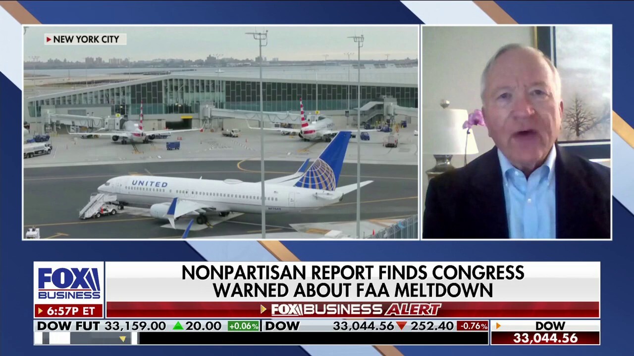 Aviation expert Mike Boyd slams the FAA and transportation authorities' response to a recent outage on 'The Evening Edit.'