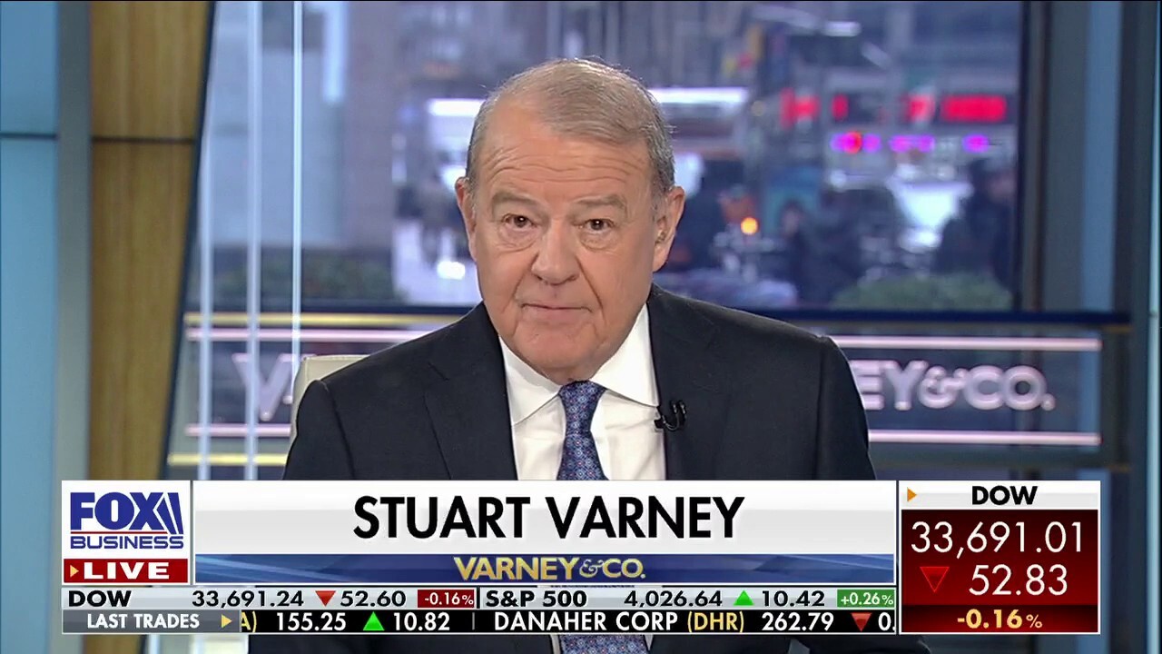 FOX Business host Stuart Varney argues Biden's economic remarks are a 'distraction from his document fiasco.'