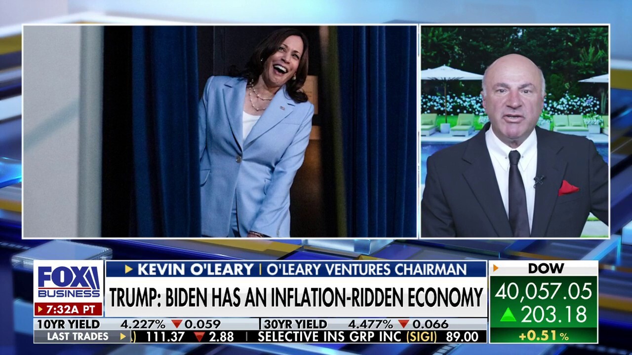 O'Leary Ventures chairman Kevin O'Leary explains what a Harris presidency would mean for the economy.