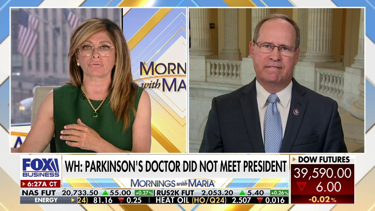 Rep. Greg Murphy, M.D., R-N.C., weighs in on the nation’s growing concerns about President Biden’s health and cognitive abilities during an appearance on ‘Mornings with Maria.’ 