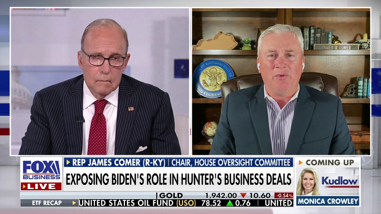 Hunter Biden has committed a dozen crimes: Comer