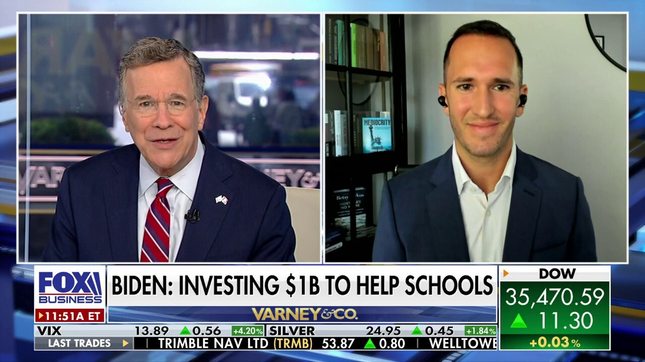 Corey DeAngelis, senior fellow of the American Federation for Children, joins 'Varney & Co.' to discuss government investments in education and the power of school choice and parental rights.