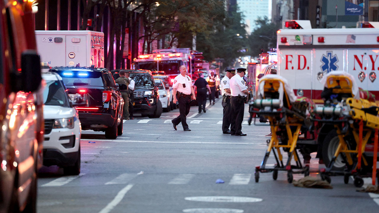 One NYPD officer and at least four civilians are confirmed dead after gunman opened fire in office building.