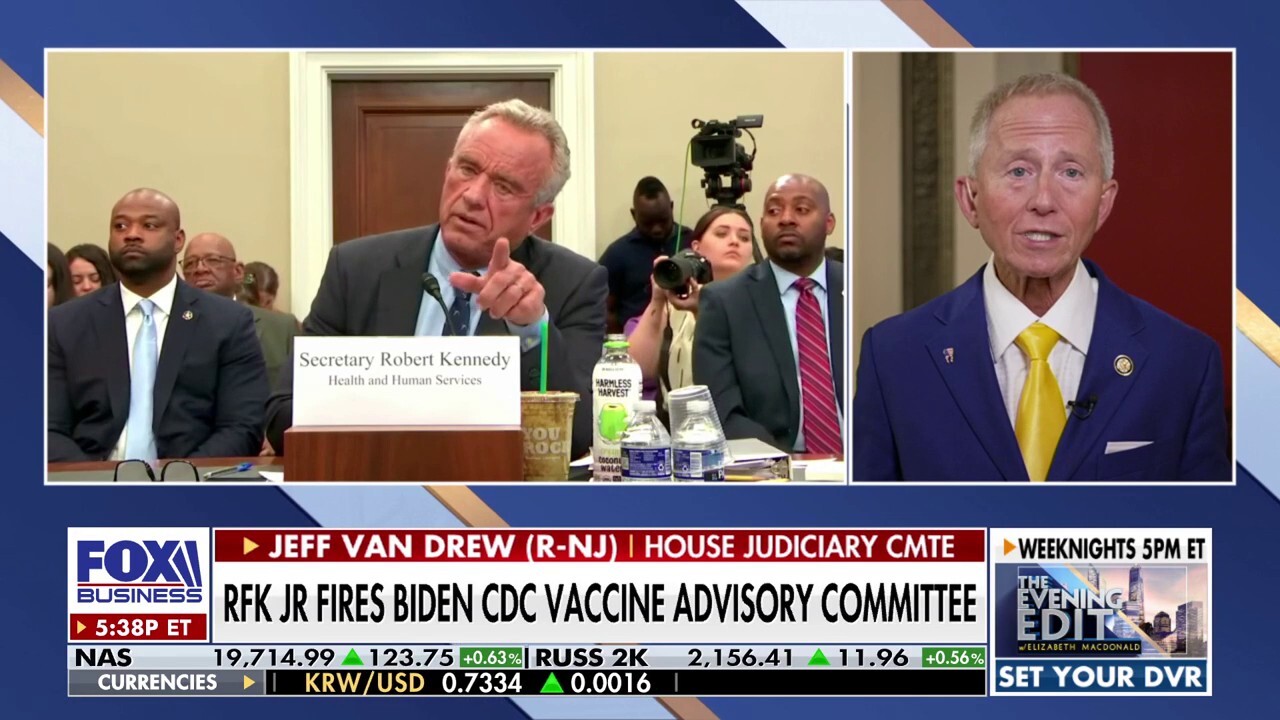 Rep. Jeff Van Drew, R-N.J., says there is ‘absolutely a place for vaccines’ and discusses the need for scientific independence on ‘The Evening Edit.’