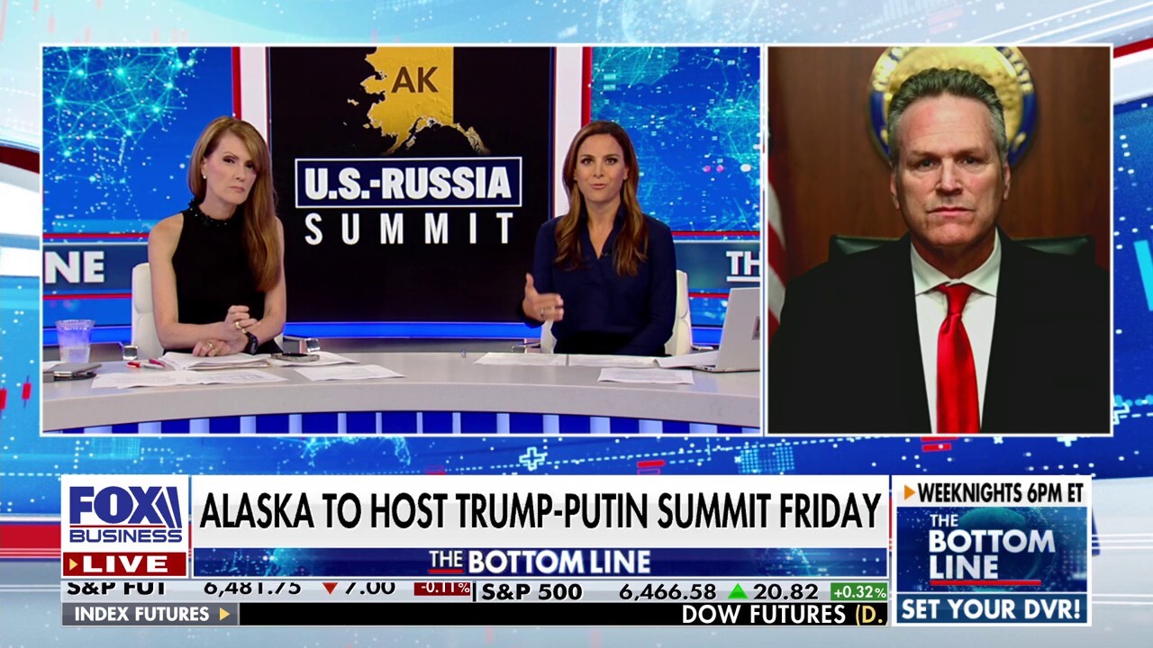 Alaska Gov. Mike Dunleavy discusses the upcoming meeting between President Donald Trump and Russian President Vladimir Putin on ‘The Bottom Line.’