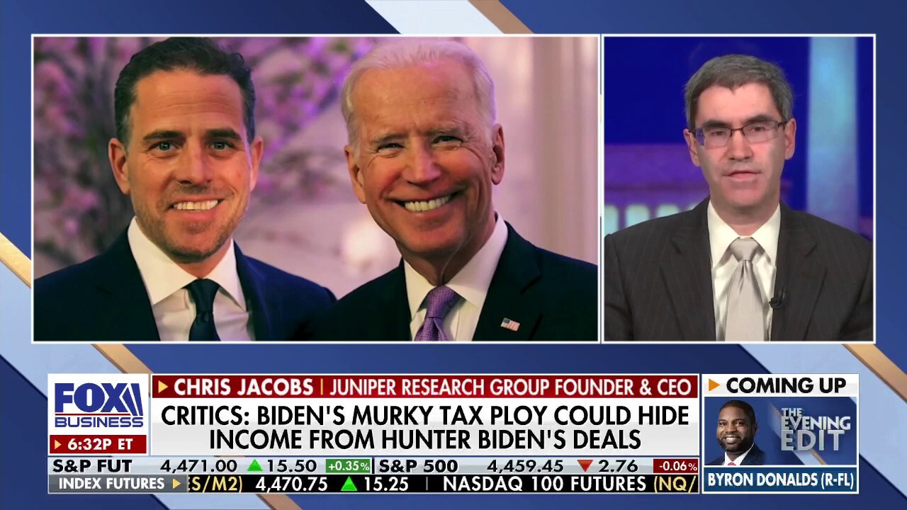 Whistleblower calls for investigation of President Biden's taxes