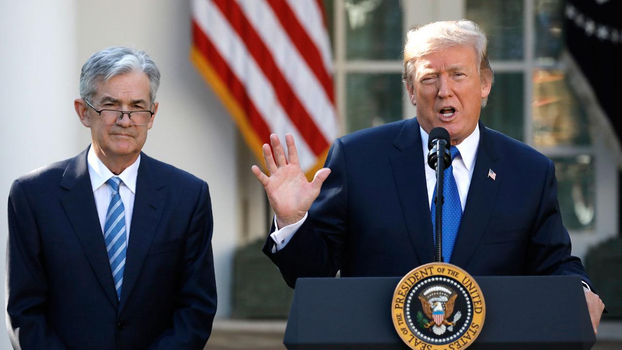 Trump to Fox: Fed raised rates too fast, is cutting too slow