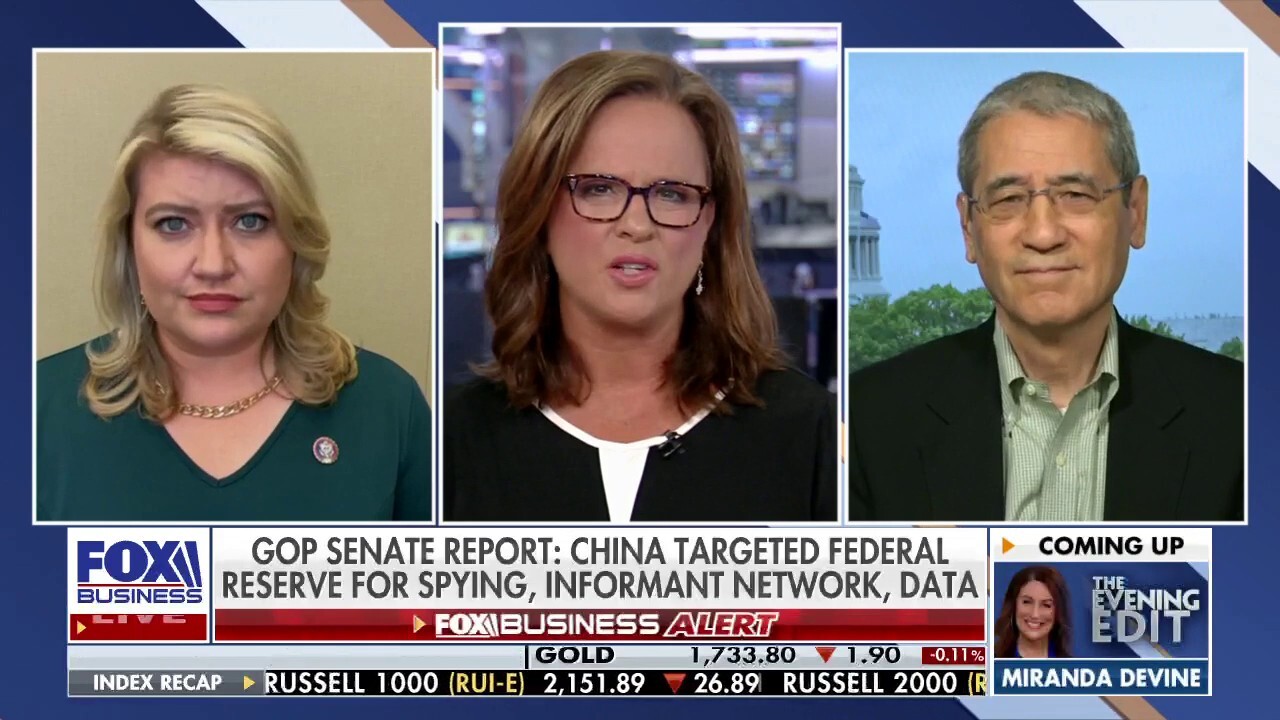 Florida congresswoman Kat Cammack and author Gordon Chang discuss a new GOP Senate report that alleges China tried to breach America's Federal Reserve on 'The Evening Edit.'
