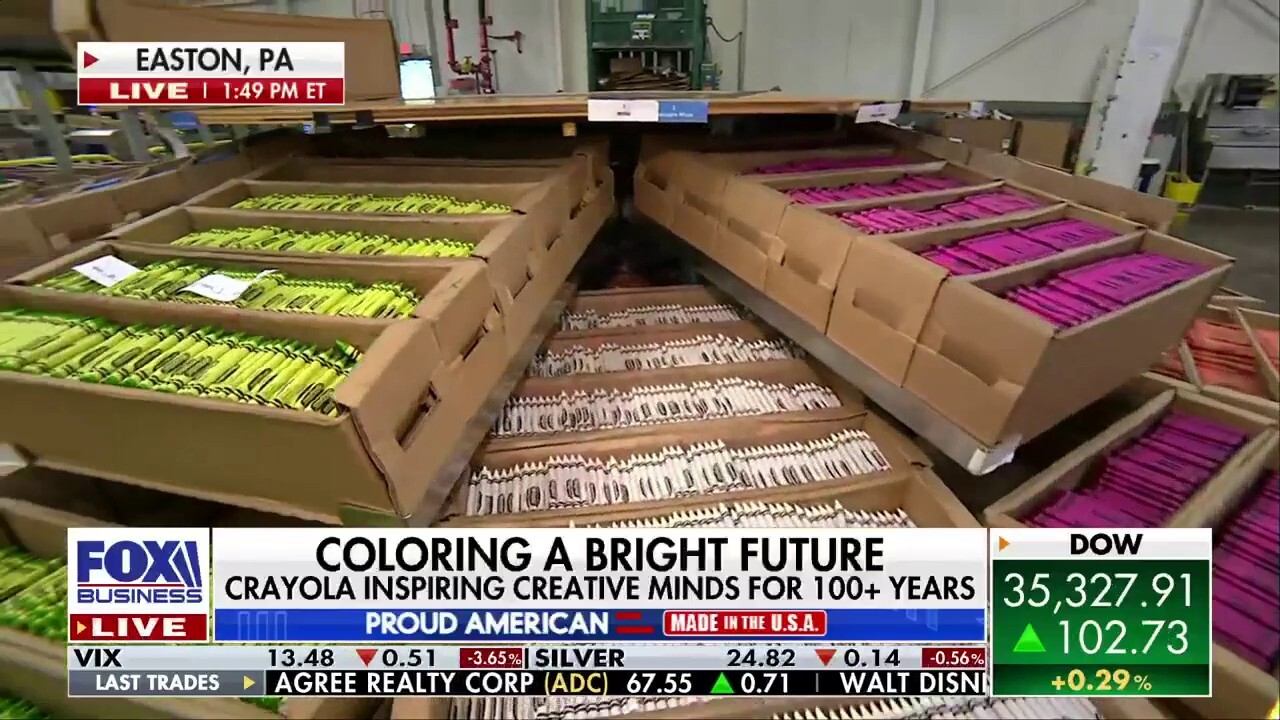 A look inside the Crayola factory