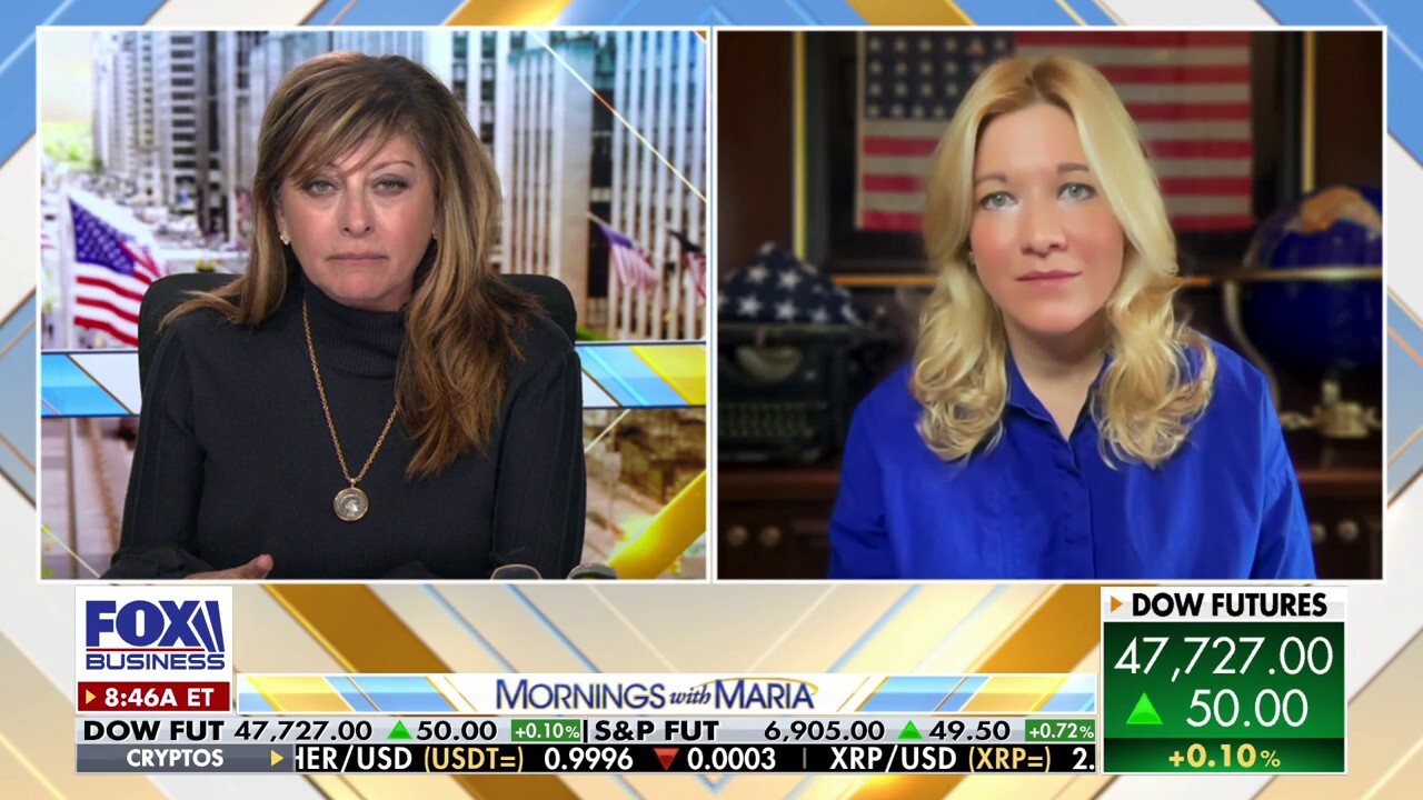 Andreessen Horowitz general partner Katherine Boyle discusses the impact of AI on the labor market, Donald Trump Jr.'s speech in Riyadh and more on 'Mornings with Maria.'